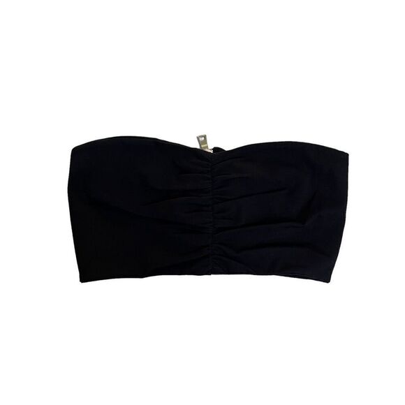SABLYN Octavia‎ Crop Top in Black - Picture 2 of 9